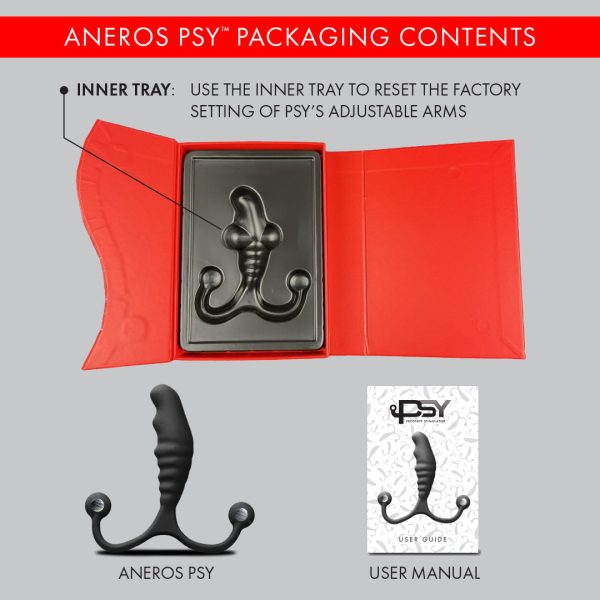 Explorez de nouveaux sommets de plaisir avec le Stimulateur de Prostate PSY d'Aneros.