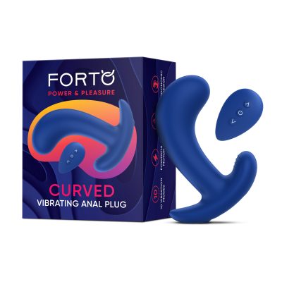Plaisir Anal Intense avec la Plug Courbée de Forto.
