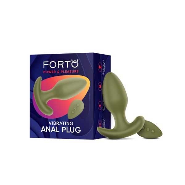 Vibrez de Plaisir avec la Plug Anale Vibrante de Forto.