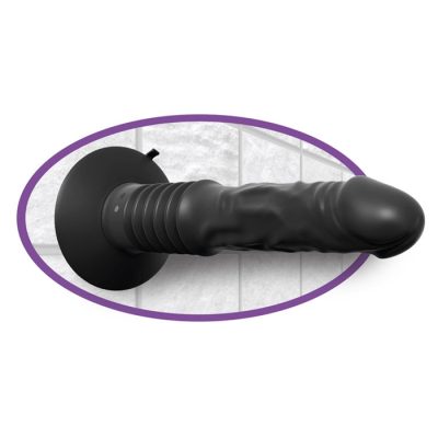 Découvrez une stimulation profonde et intense avec l'Anal Fantasy Elite Vibrating Ass Fucker.