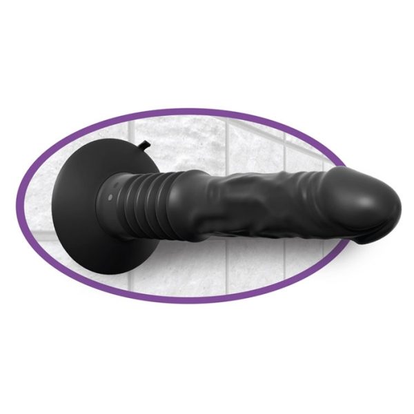Découvrez une stimulation profonde et intense avec l'Anal Fantasy Elite Vibrating Ass Fucker.