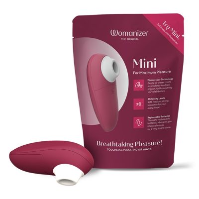 Plongez dans l'extase avec le Womanizer Mini.