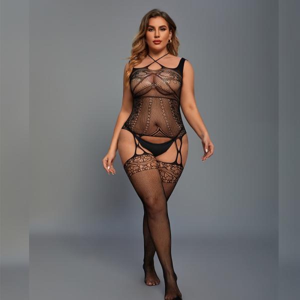 Révélez votre confiance avec notre Bodystocking. Séduction assurée.