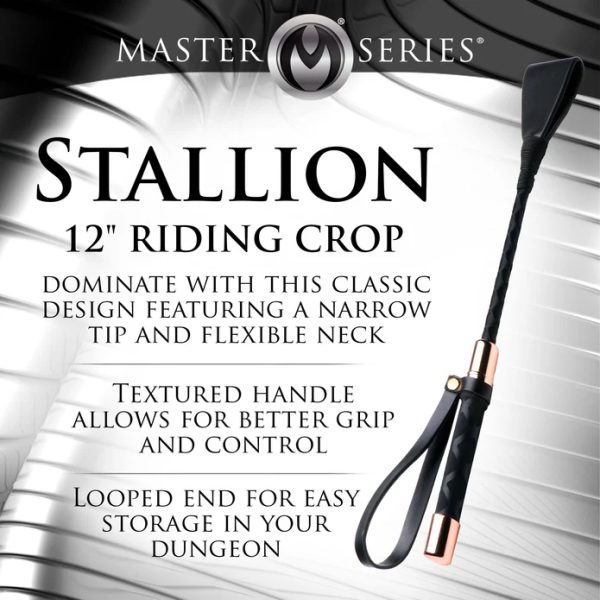 Cravache en cuir vegan pour jeux BDSM.