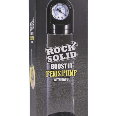 Suivez visuellement votre progression avec la Pompe à Pénis Boost It de Rock Solid.