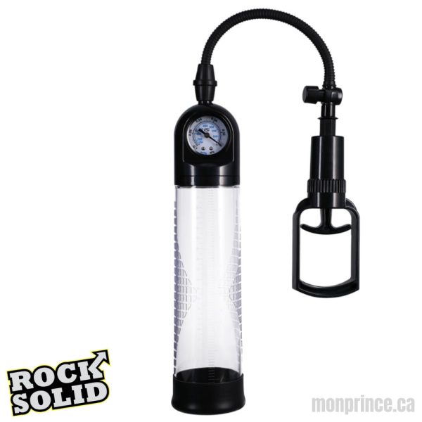 Obtenez des érections plus grosses avec la Pompe à Pénis Boost It de Rock Solid.