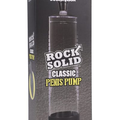 Suivez visuellement votre progression avec la Pompe à Pénis Classique de Rock Solid.