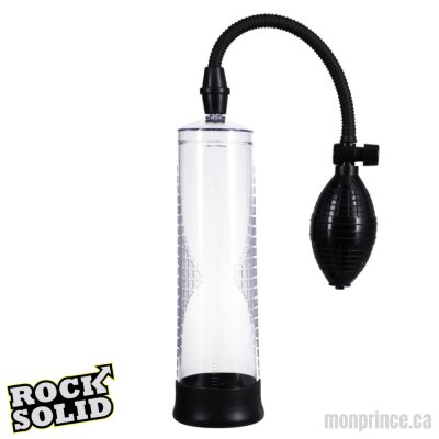 Maximisez vos érections avec la Pompe à Pénis Classique de Rock Solid.