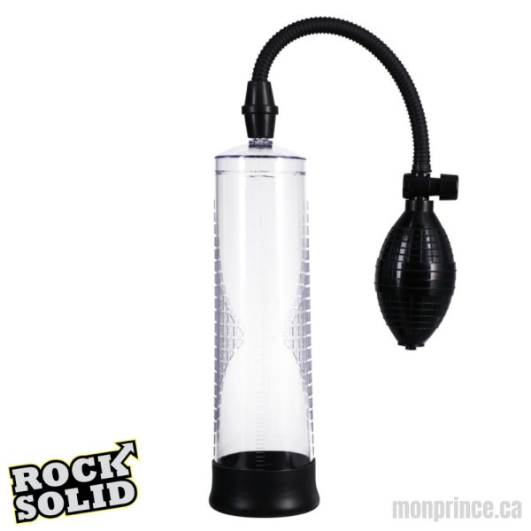 Maximisez vos érections avec la Pompe à Pénis Classique de Rock Solid.