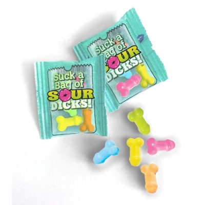 Bonbons en forme de pénis pour des moments de rire
