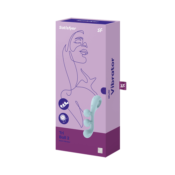 Vibromasseur triple action pour une stimulation complète.