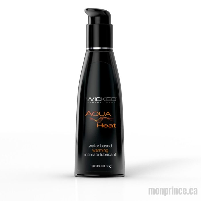 Bouteille de lubrifiant Wicked Aqua Heat