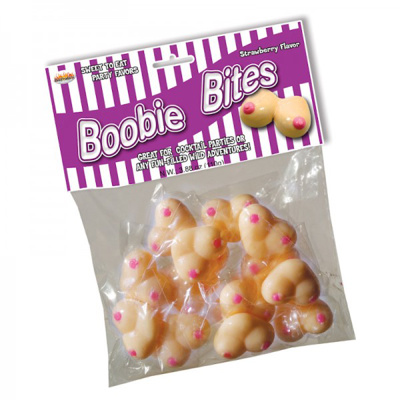 Bonbons en forme de seins pour des fêtes amusantes