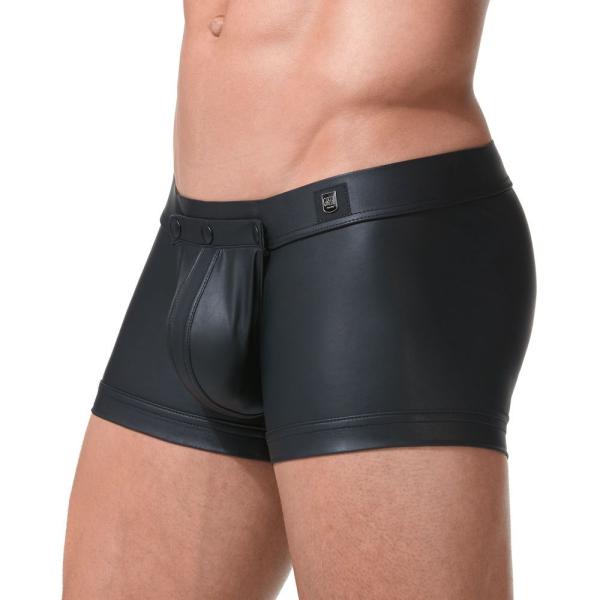 Matériau en simili cuir du Boxer Crave de Gregg Homme.