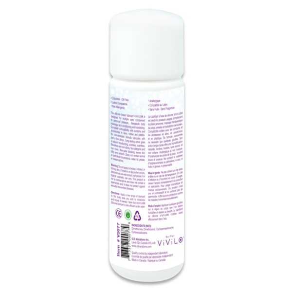 Vivi Lube, compatible avec tous les accessoires intimes.