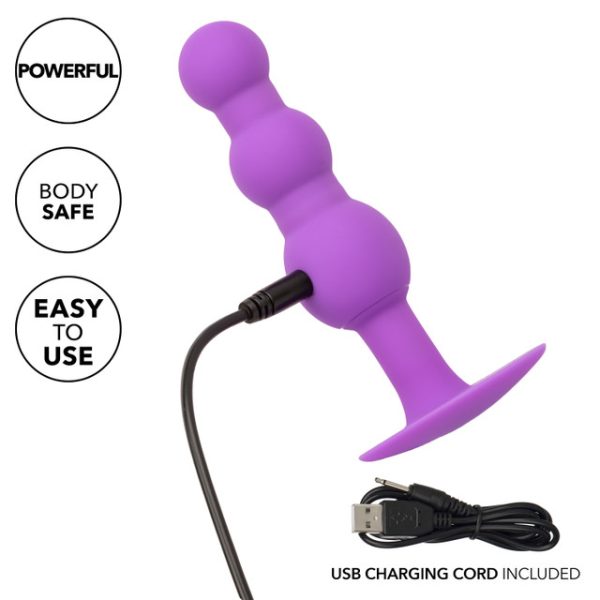Utilisation de la Sonde Anale à Triple Billes Vibrante dans la douche.