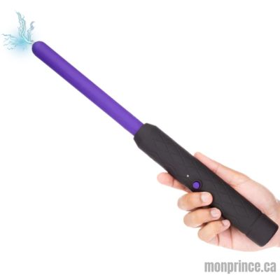 The Stinger en action avec étincelle visible.