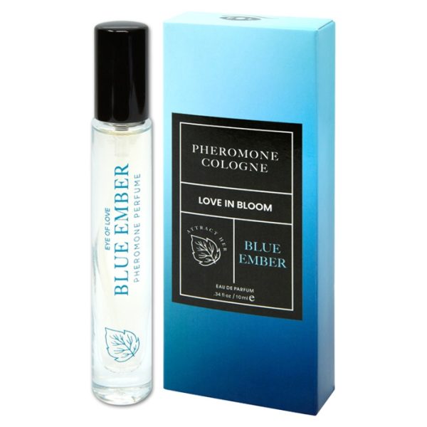 Parfum Blue Ember de Eye of Love avec notes d'Orange douce, Bergamote et Menthe.