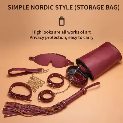Accessoires BDSM ajustables pour un confort optimal.