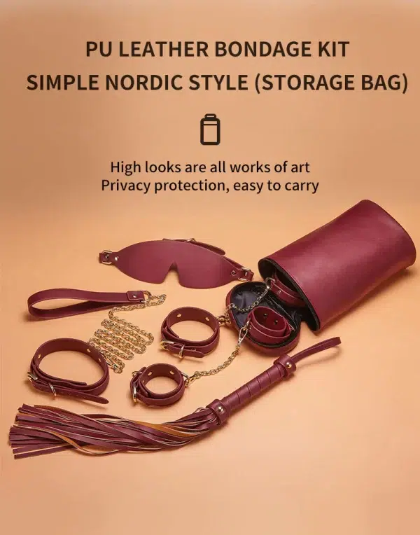 Accessoires BDSM ajustables pour un confort optimal.