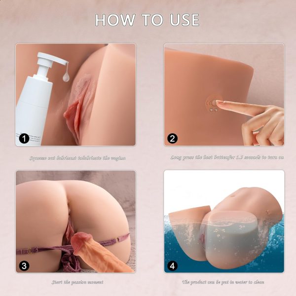 Utilisation du Masturbateur Ethel pour des sensations variées.
