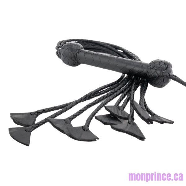 Poignée ergonomique du Fouet Cat-O-Nine Tails de Xbliss