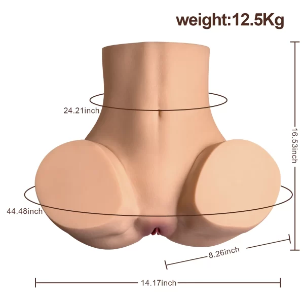 « Comparaison de la taille de Gina avec un mètre ruban »