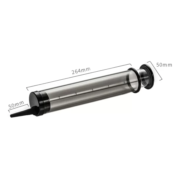 Roomfun - Injecteur de lavement en ABS durable et silicone souple.