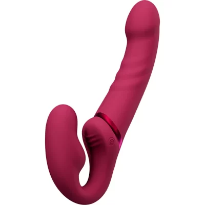 Lapis de Lovense - Gode sans harnais vibrant flexible.