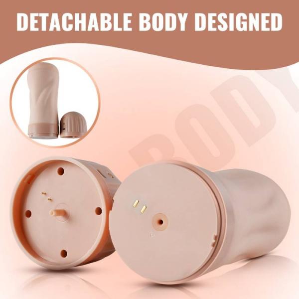 Masturbateur avec 10 modèles de vibrations et 5 modes de succion.