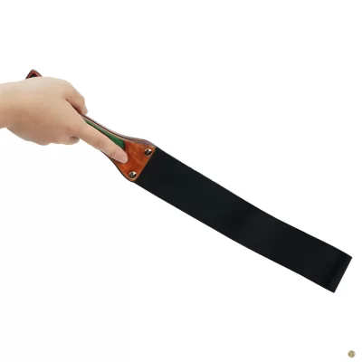 Poignée en bois durable de la pagaie Roomfun.