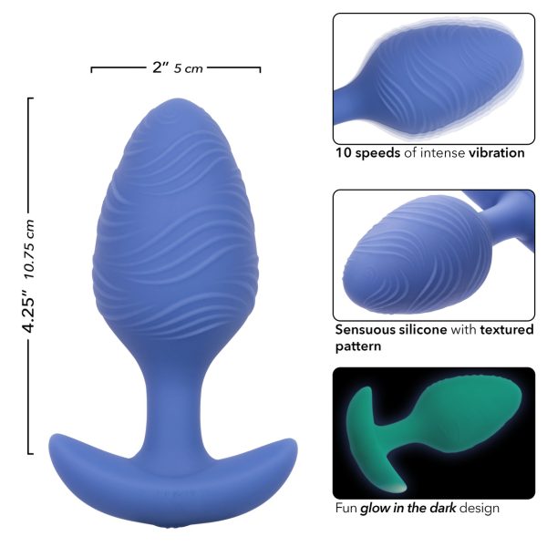 Confort et plaisir avec la plug anale Cheeky en silicone.