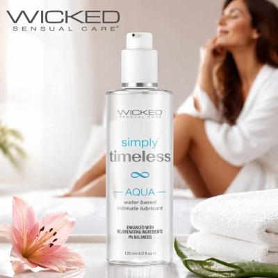 Aqua Simply Timeless de Wicked – Lubrifiant Intime à Base d’Eau pour la Ménopause