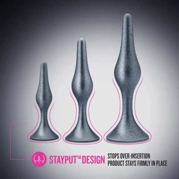 Plug anal Genesis en silicone pour une exploration confortable.