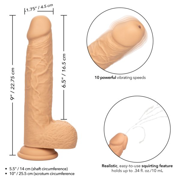 Détail de la fonction d'éjaculation du Fuck Stick