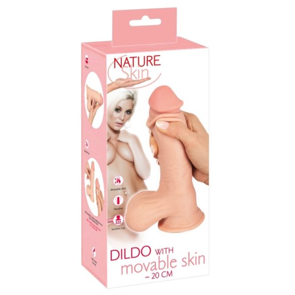 Dildo avec peau mobile de You2toys
