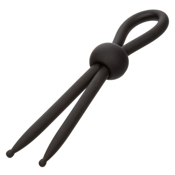 Vue complète du lasso d'érection en silicone Alpha