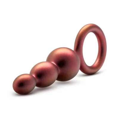 Boucle en silicone pour une insertion facile et sécurisée avec la Plug Anale Beaded Loop.
