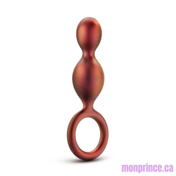 Plug Anale Duo Loop - Hypoallergénique et compatible avec les lubrifiants à base d'eau.