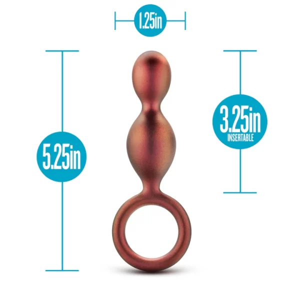 Explorez le plaisir anal avec la Plug Anale Duo Loop de la collection Anal Adventures.