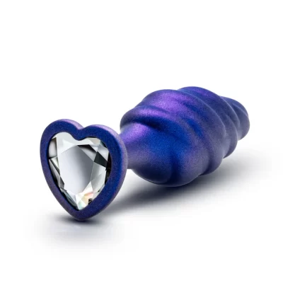 Plug anale Bumped Bling avec design StayPut™ pour un maintien sécurisé.