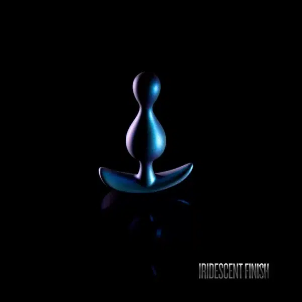 Fini iridescent bleu de la Plug Photon.