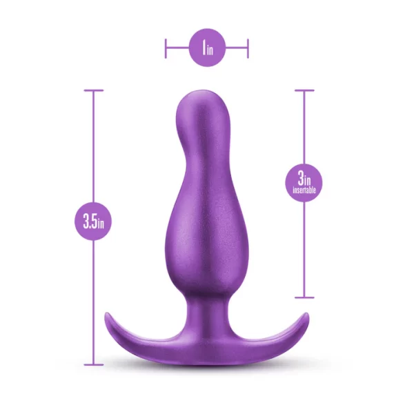 Explorez le plaisir anal avec la Plug Anale Quantum de la collection Anal Adventures.