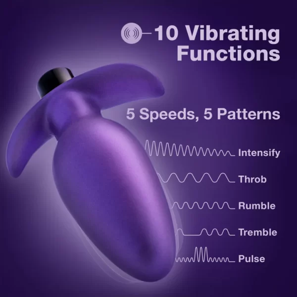 Modes de vibration multiples pour une stimulation personnalisée.