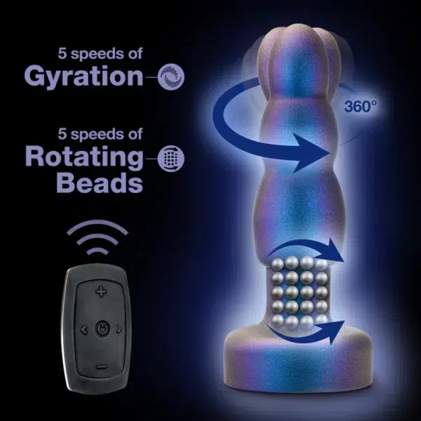 Modes de vibration multiples et billes rotatives pour une stimulation intense.