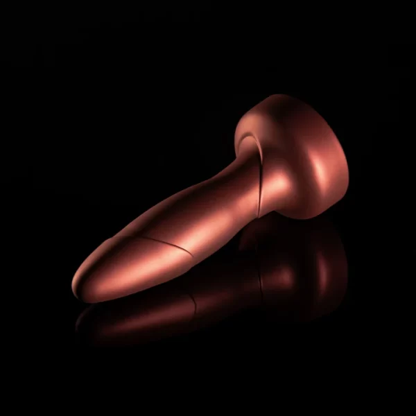 Fini iridescent rouge de la Plug Anale Atomic.