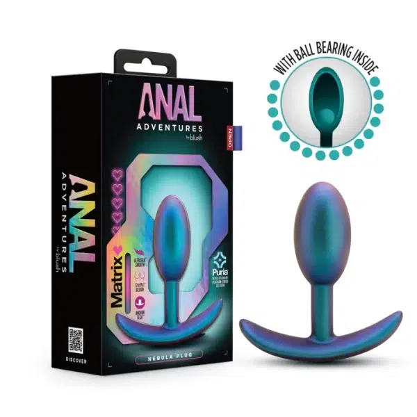 Plug anale Nebula – une expérience de plaisir interstellaire avec la collection Anal Adventures.