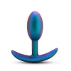 Finition lisse UltraSilk® de la plug anale Nebula pour une insertion facile.