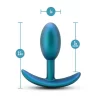 Matériau en silicone Puria™ de la plug Nebula, sûr pour le corps.