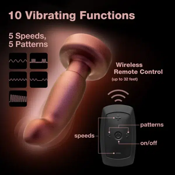 Modes de vibration multiples et billes rotatives pour une stimulation intense.